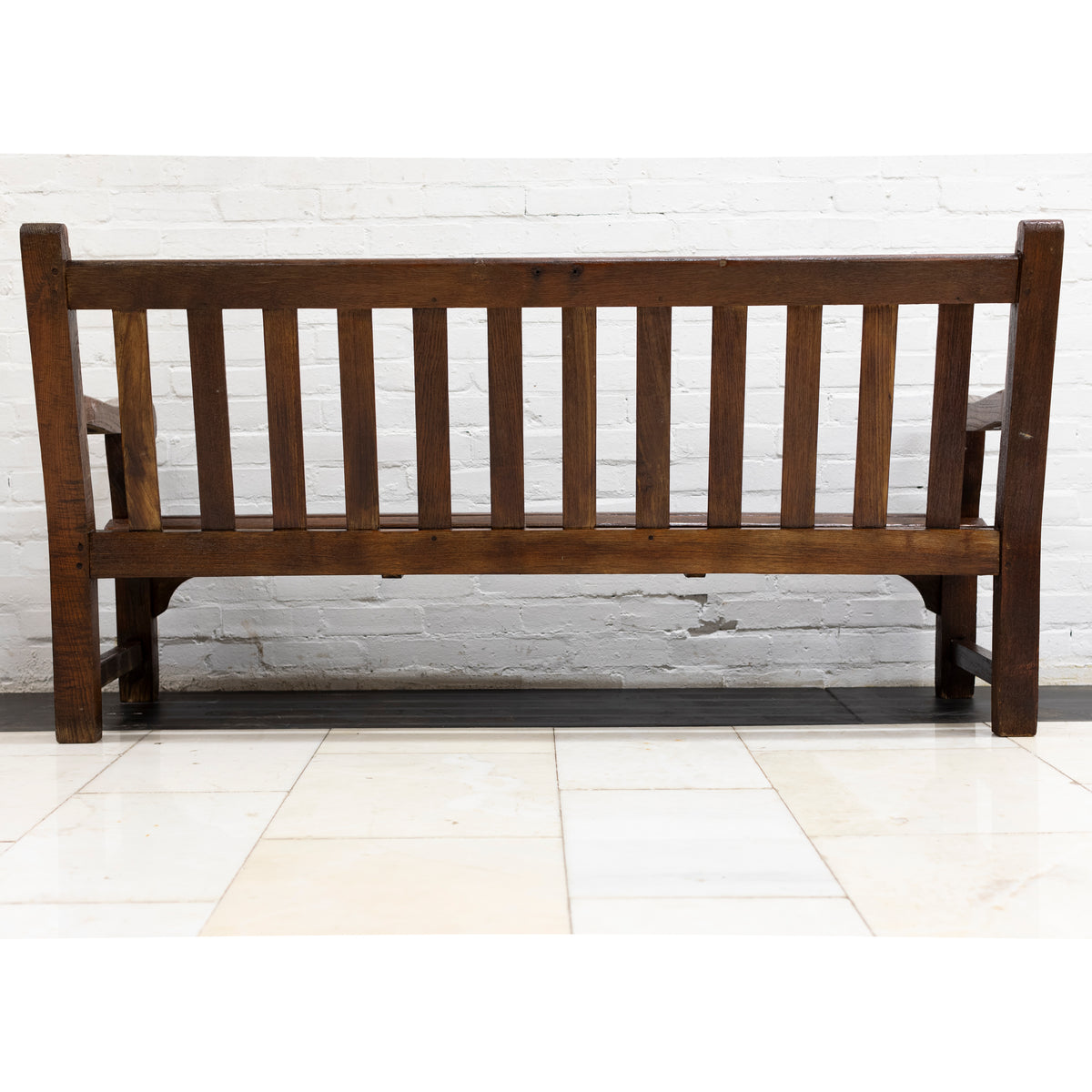 Reclaimed Lister Teak Bench | The Architectural Forum