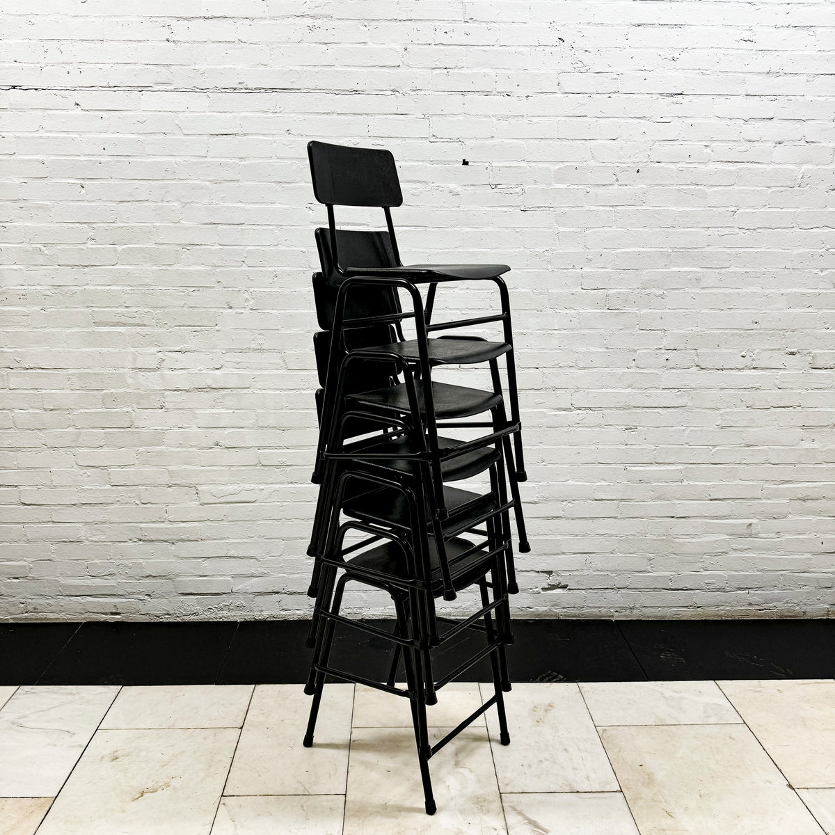 Reclaimed Mid Century Tubular Steel Stools (&gt;50 available) | The Architectural Forum