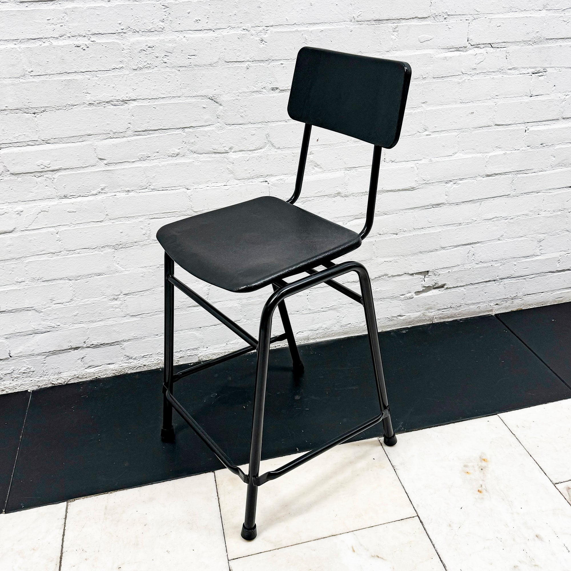 Reclaimed Mid Century Tubular Steel Stools (>50 available) | The Architectural Forum