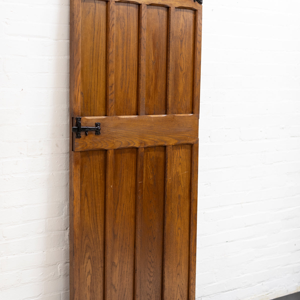 Reclaimed Oak Latch Door - 200cm x 76cm | The Architectural Forum