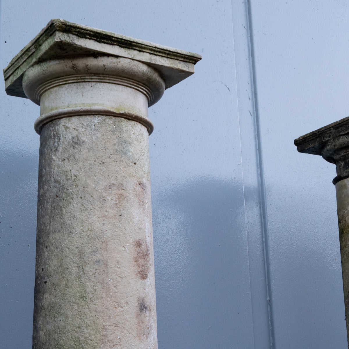 Set of 10 Early 20th Century Portland Stone Columns 3.2m