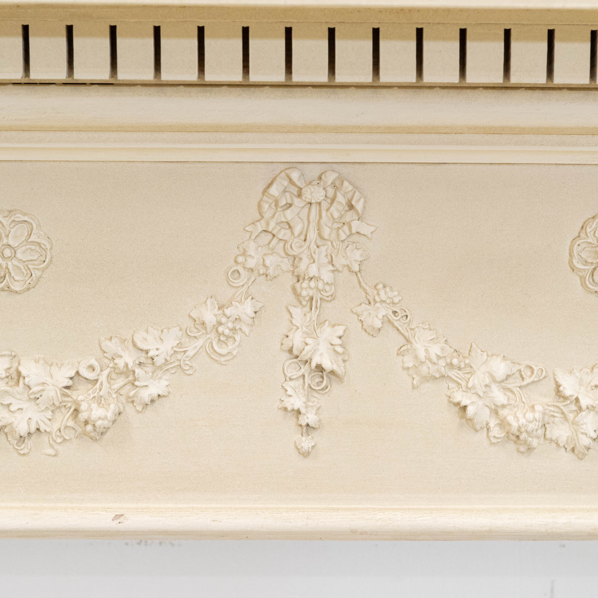 Ornate Wooden Regency Style Fireplace Surround