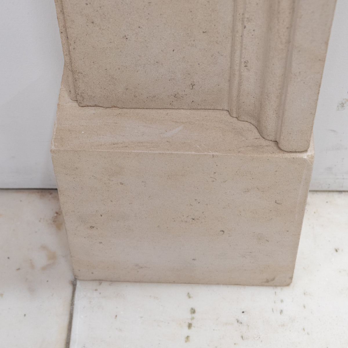 Reclaimed Sandstone Bolection Fireplace Surround | The Architectural Forum