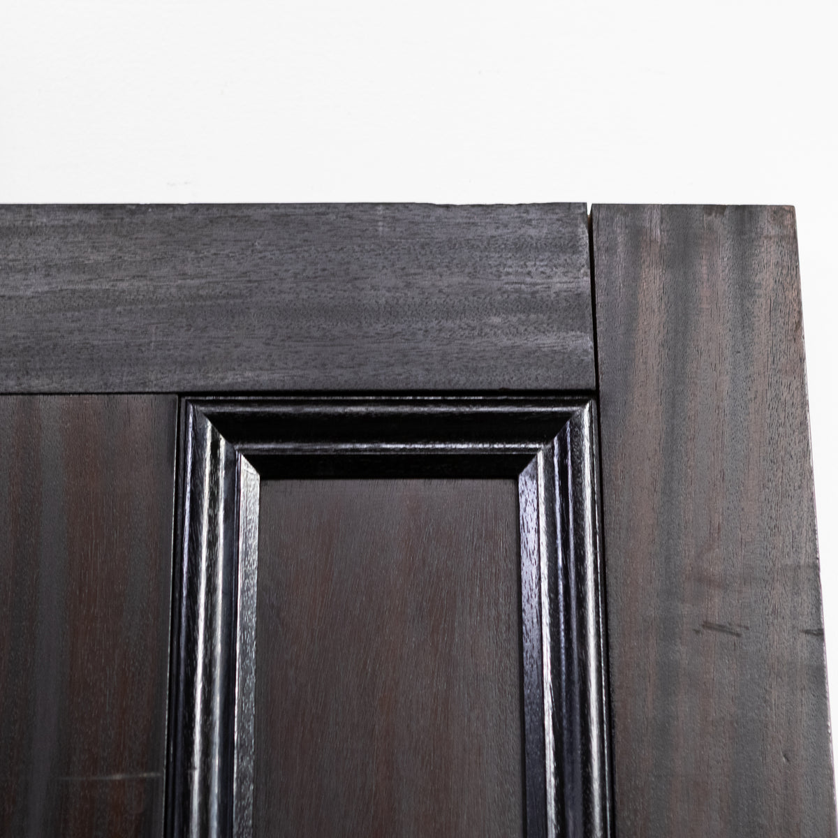 Reclaimed Solid Mahogany 4 Panel Door | The Architectural Forum