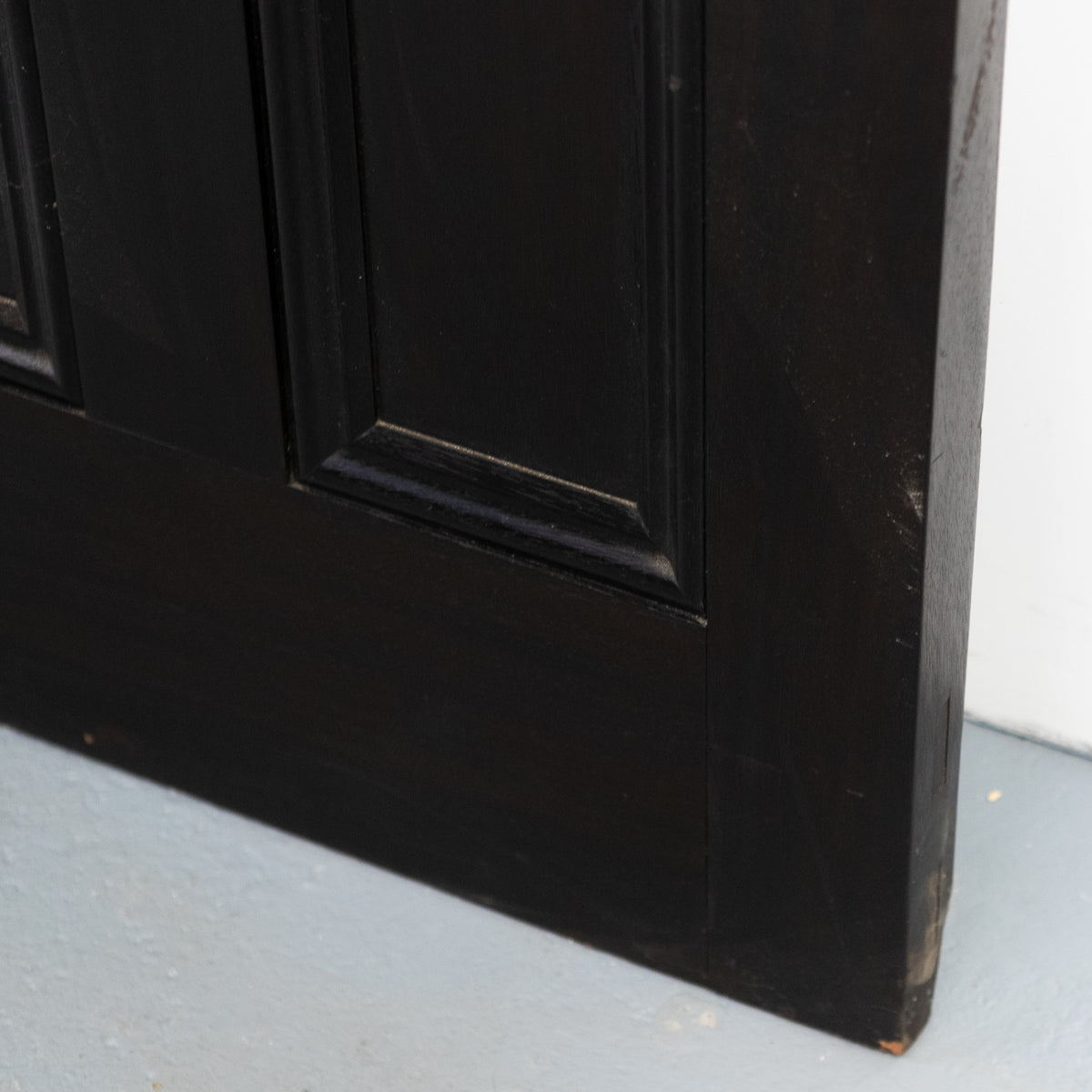 Reclaimed Solid Mahogany 4 Panel Door | The Architectural Forum