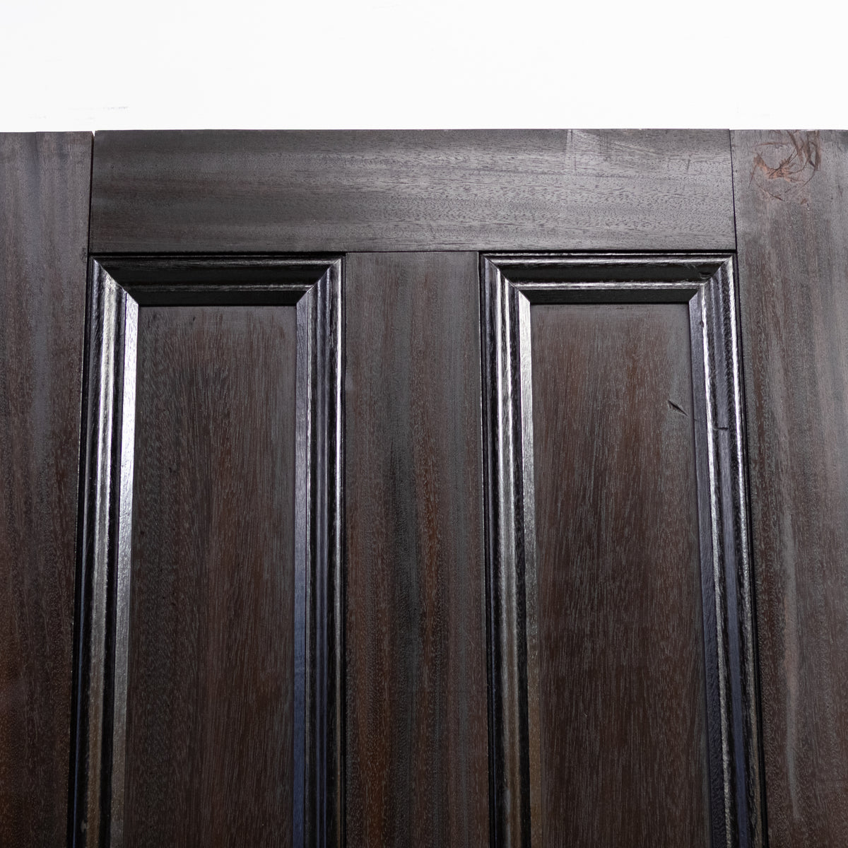 Reclaimed Solid Mahogany 4 Panel Door | The Architectural Forum