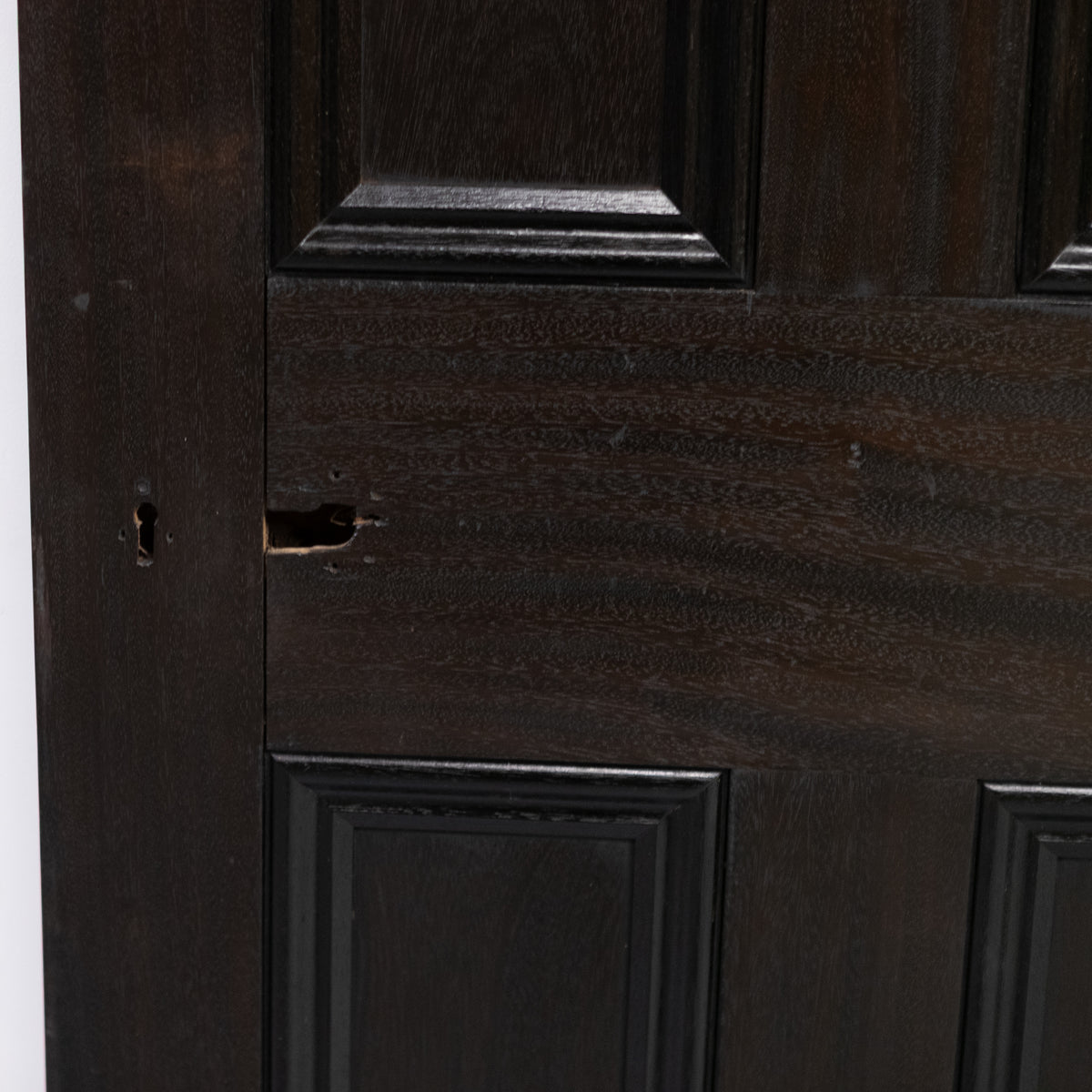 Reclaimed Solid Mahogany 4 Panel Door | The Architectural Forum