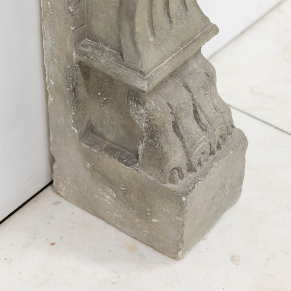 Ornate Carved Antique Stone Fireplace Surroud | The Architectural Forum