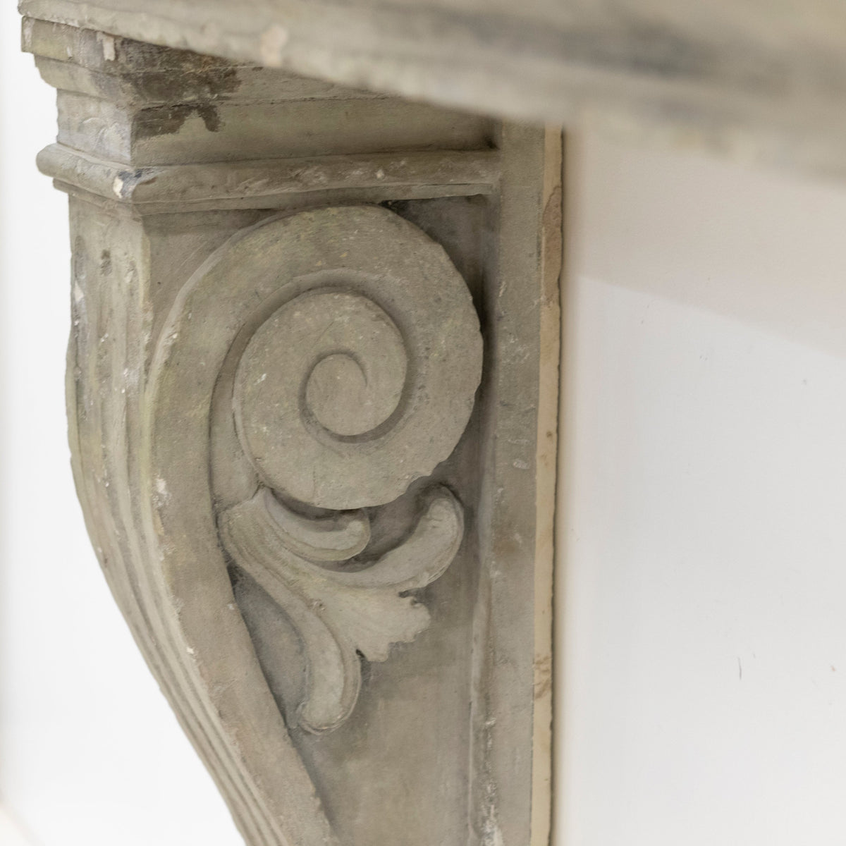 Ornate Carved Antique Stone Fireplace Surroud | The Architectural Forum