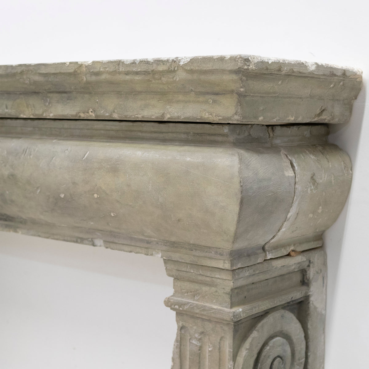 Ornate Carved Antique Stone Fireplace Surroud | The Architectural Forum