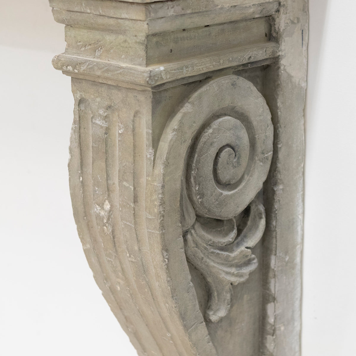 Ornate Carved Antique Stone Fireplace Surroud | The Architectural Forum