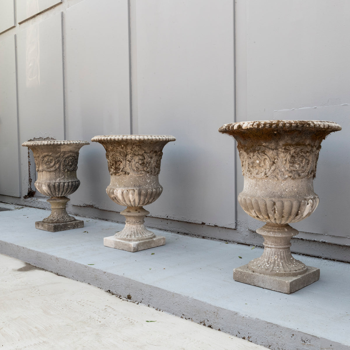 Antique Stone Urns | 3 Available | The Architectural Forum