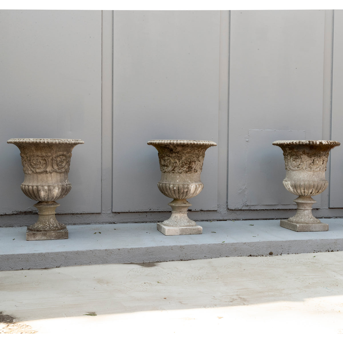 Antique Stone Urns | 3 Available | The Architectural Forum