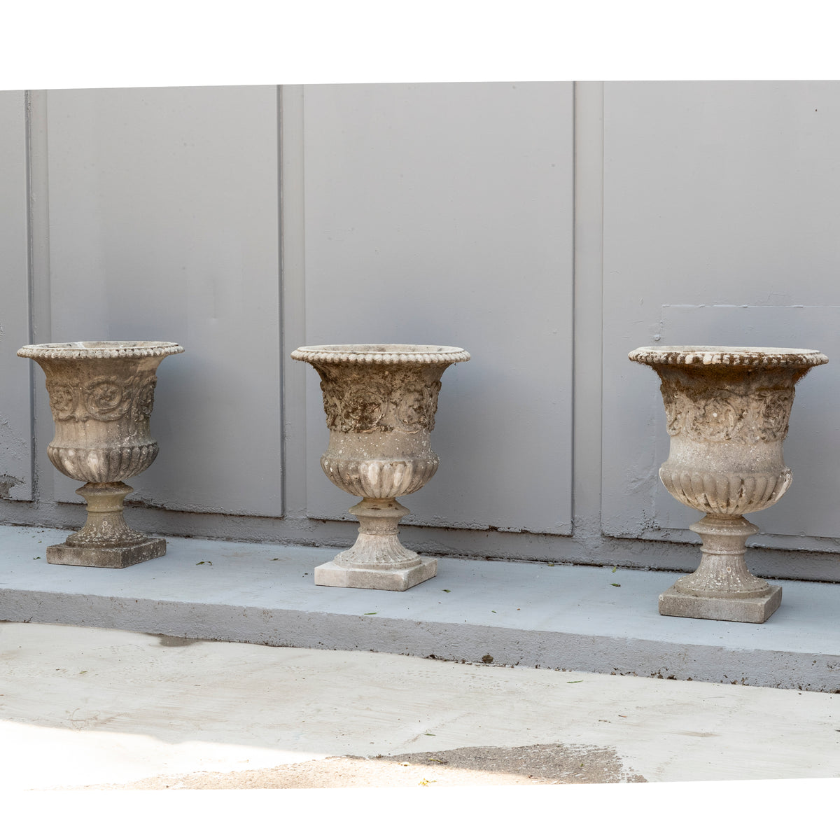 Antique Stone Urns | 3 Available | The Architectural Forum