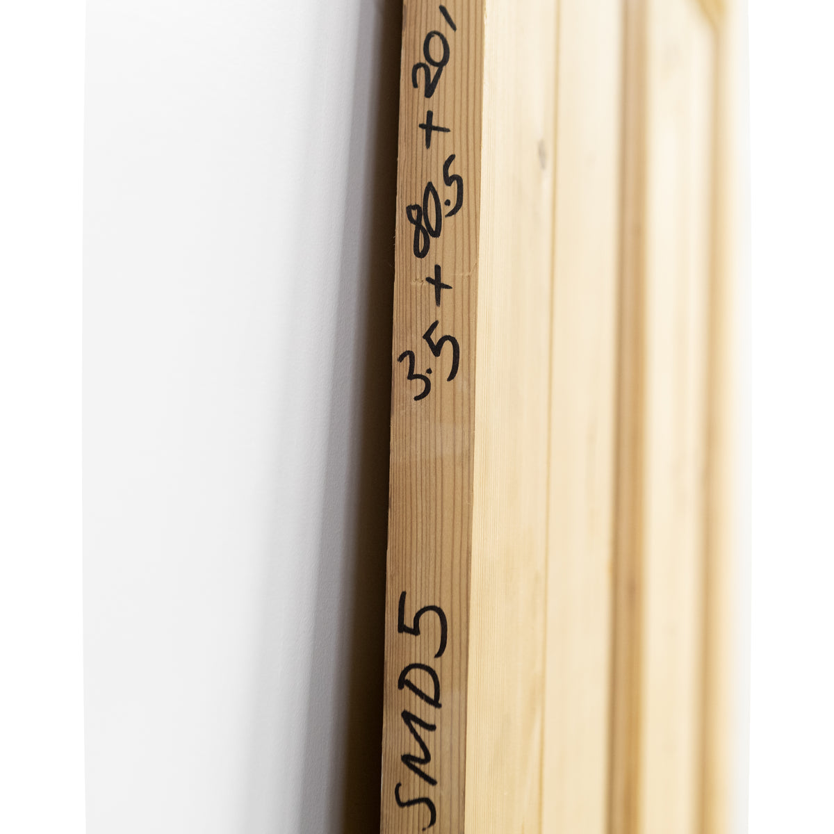 Antique 4 Panel Stripped Door 201cm x 80.5cm | The Architectural Forum
