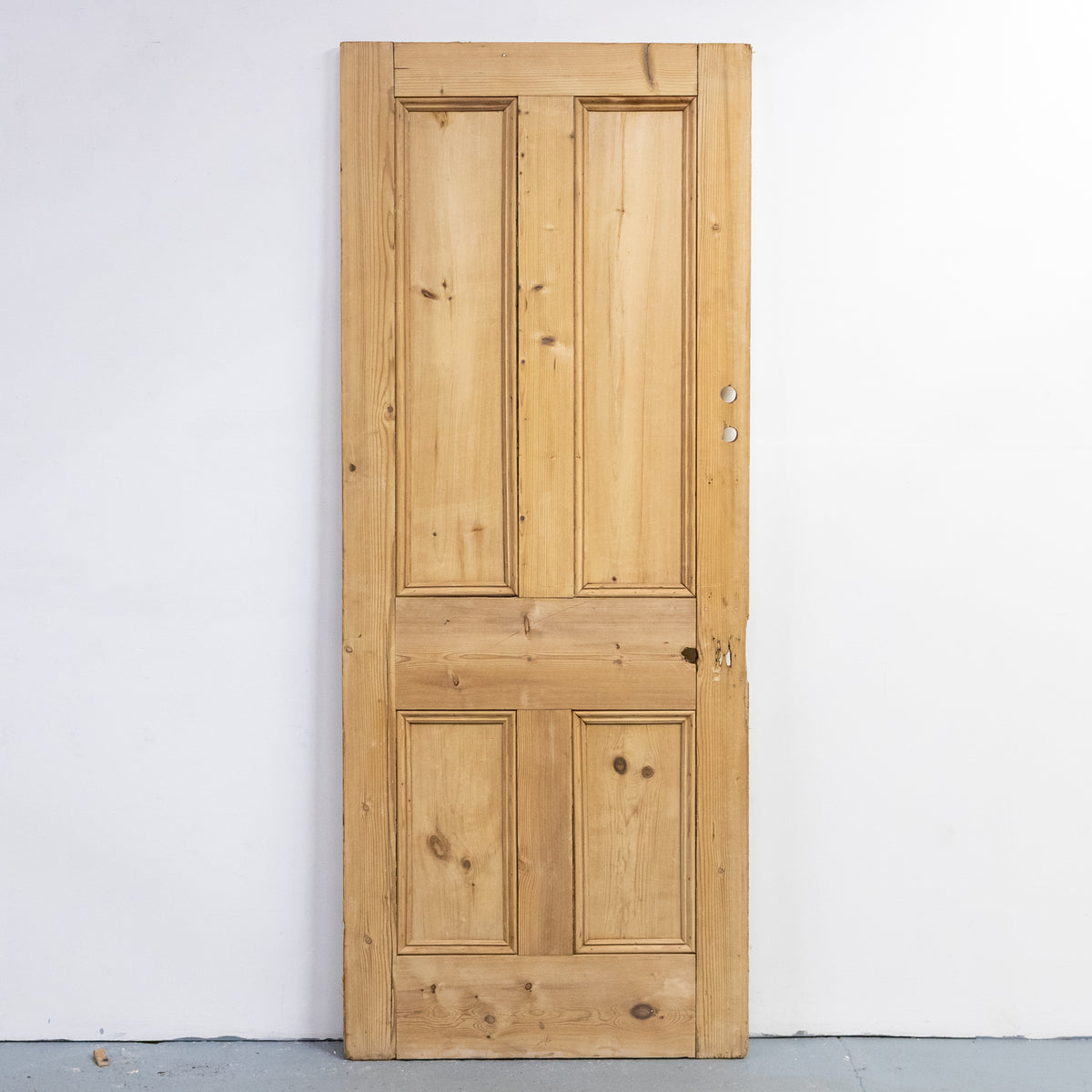 Antique 4 Panel Stripped Door 201cm x 80.5cm | The Architectural Forum