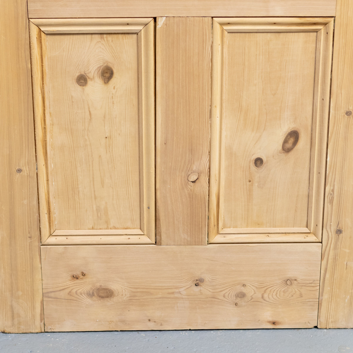 Antique 4 Panel Stripped Door 201cm x 80.5cm | The Architectural Forum
