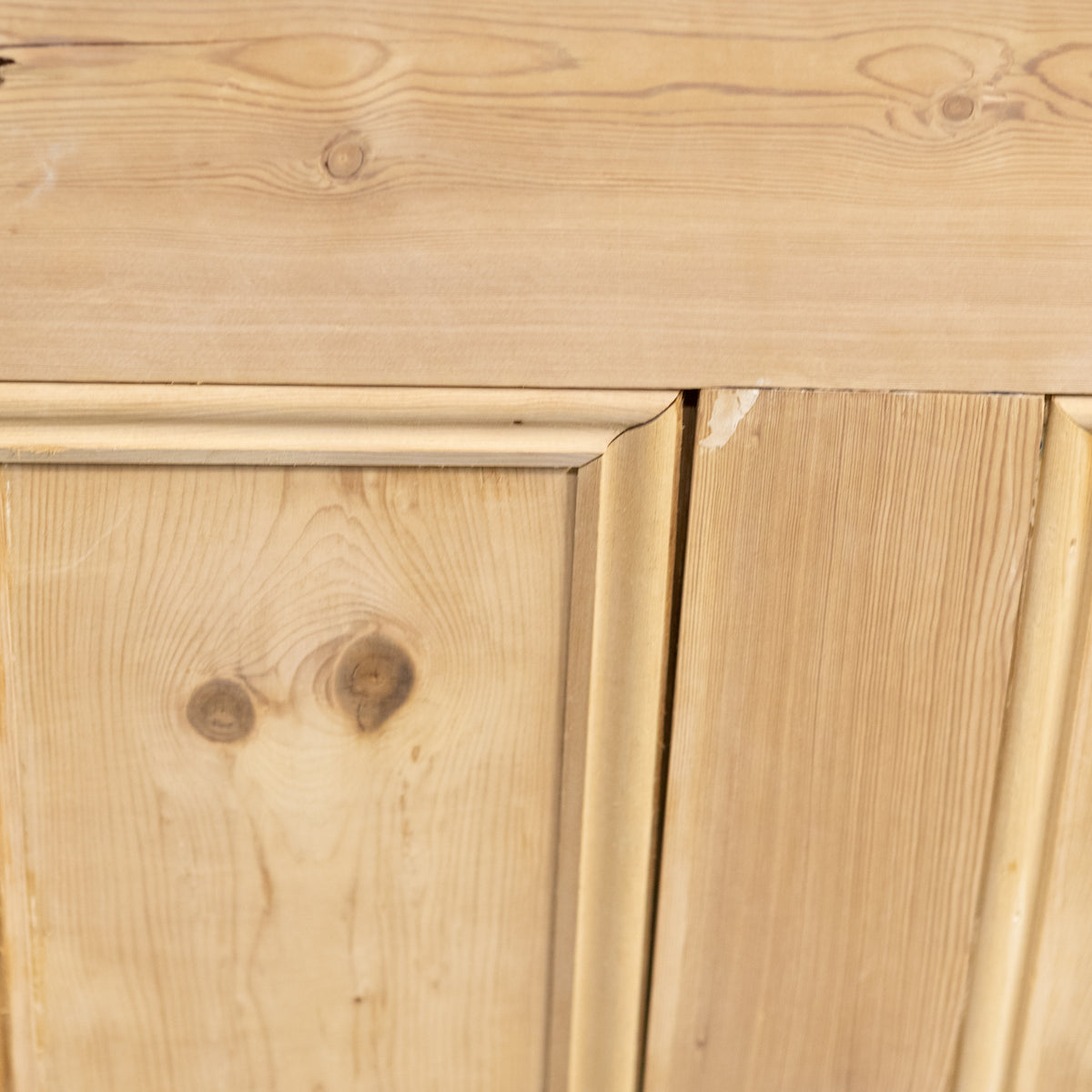 Antique 4 Panel Stripped Door 201cm x 80.5cm | The Architectural Forum