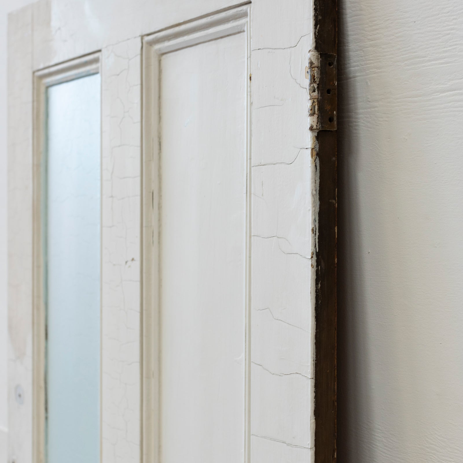 Antique Reclaimed Victorian 4 Panel Door - 199cm x 80.5cm | The Architectural Forum