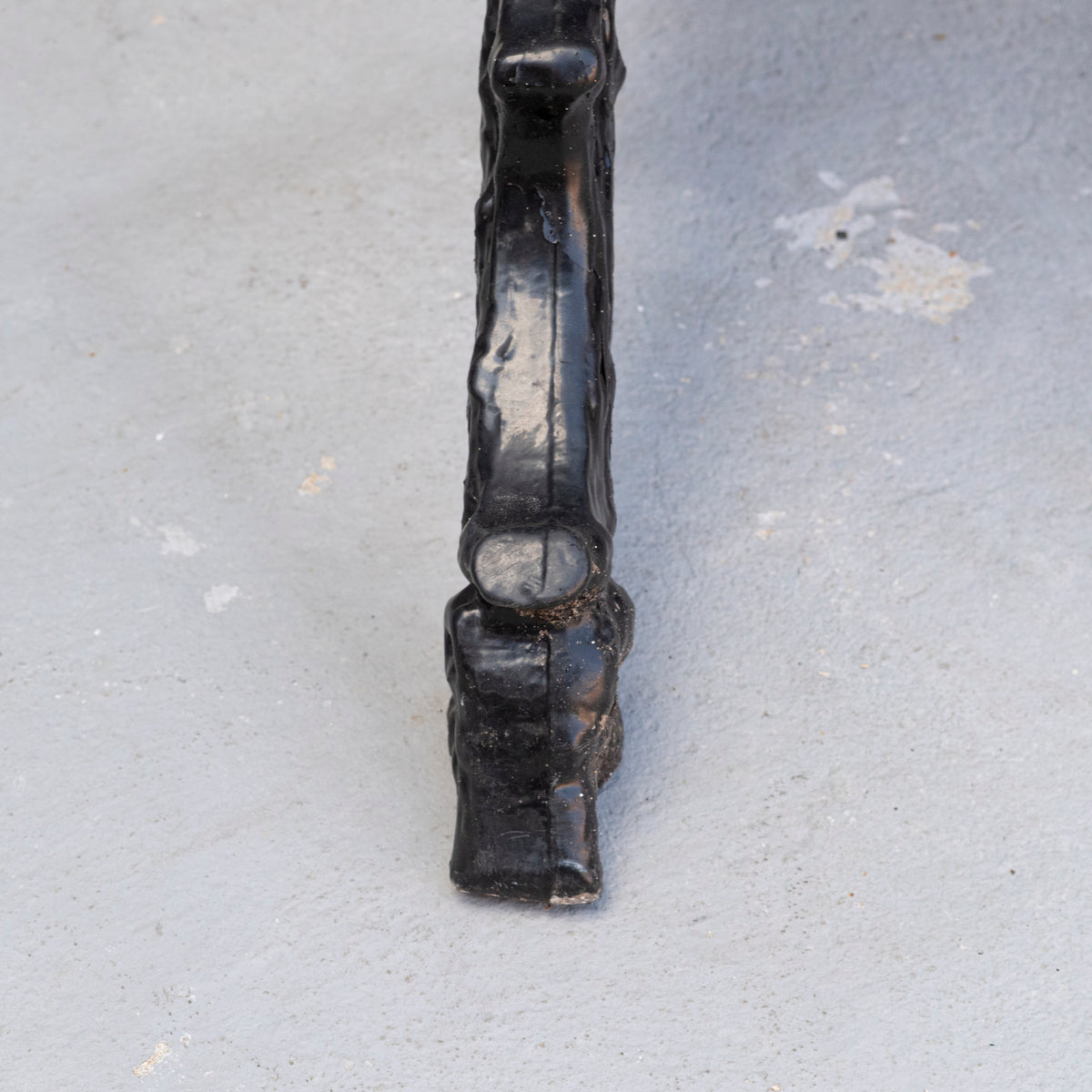 Reclaimed Coalbrookdale Style Garden Throne Chair with Arms | The Architectural Forum