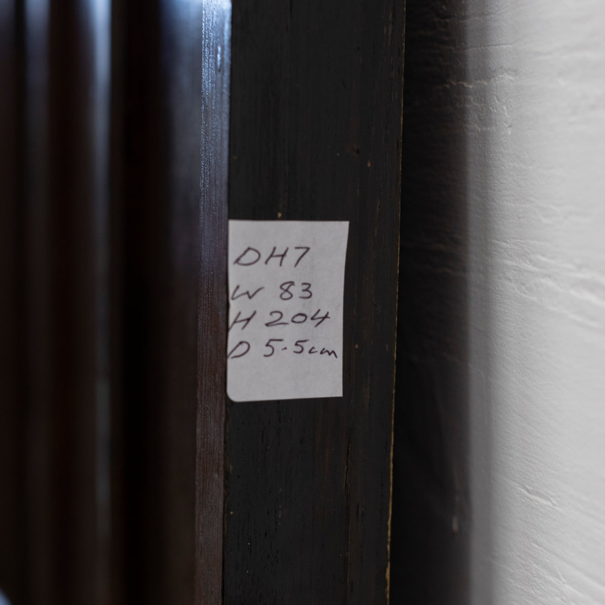 Antique Oak Latch Door - 204cm x 83cm | The Architectural Forum