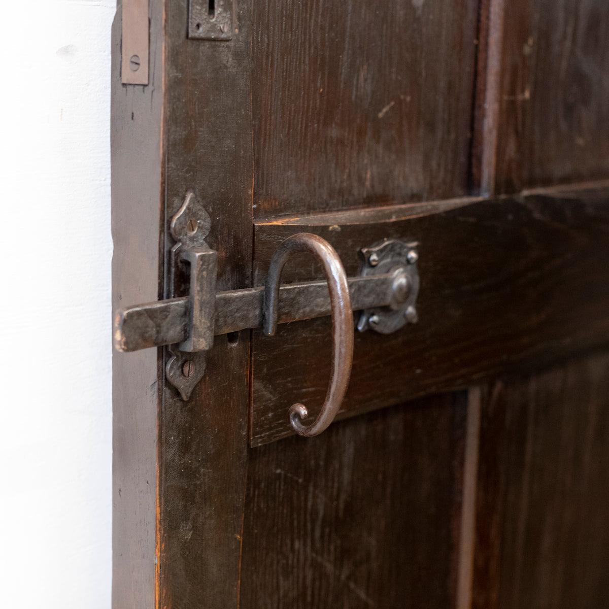 Antique Oak Arched Latch Front Door - 200cm x 98cm | The Architectural Forum