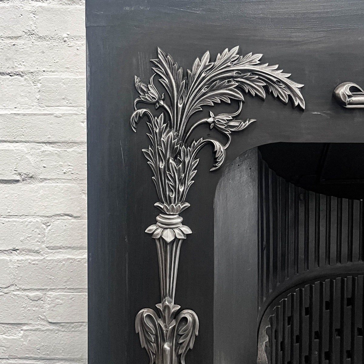 Antique Regency Cast Iron Fireplace Insert | The Architectural Forum