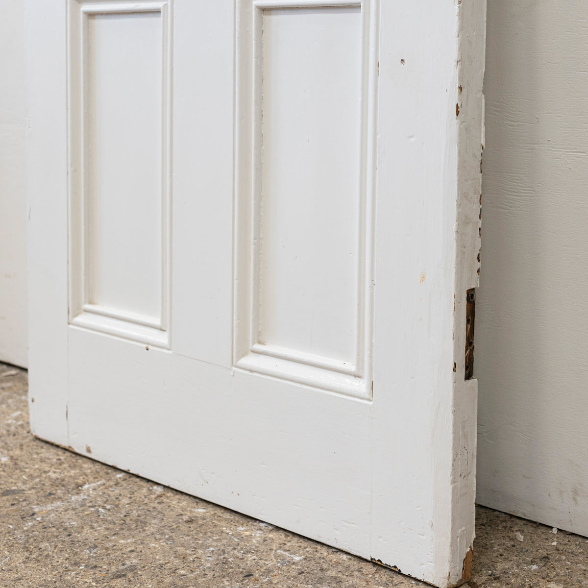 Antique Reclaimed Victorian 4 Panel Door - 199cm x 80.5cm | The Architectural Forum