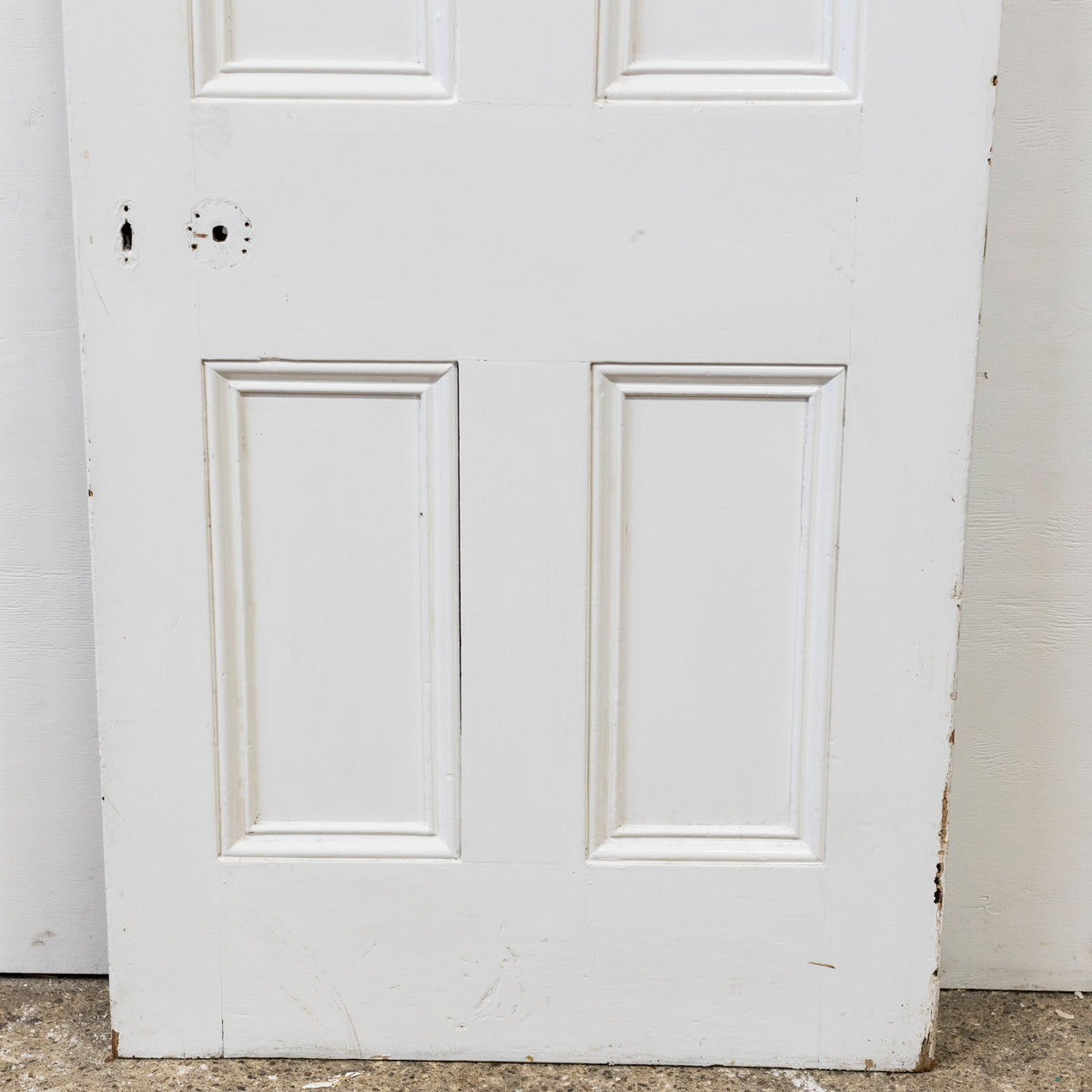 Antique Reclaimed Victorian 4 Panel Door - 200cm x 80.5cm | The Architectural Forum