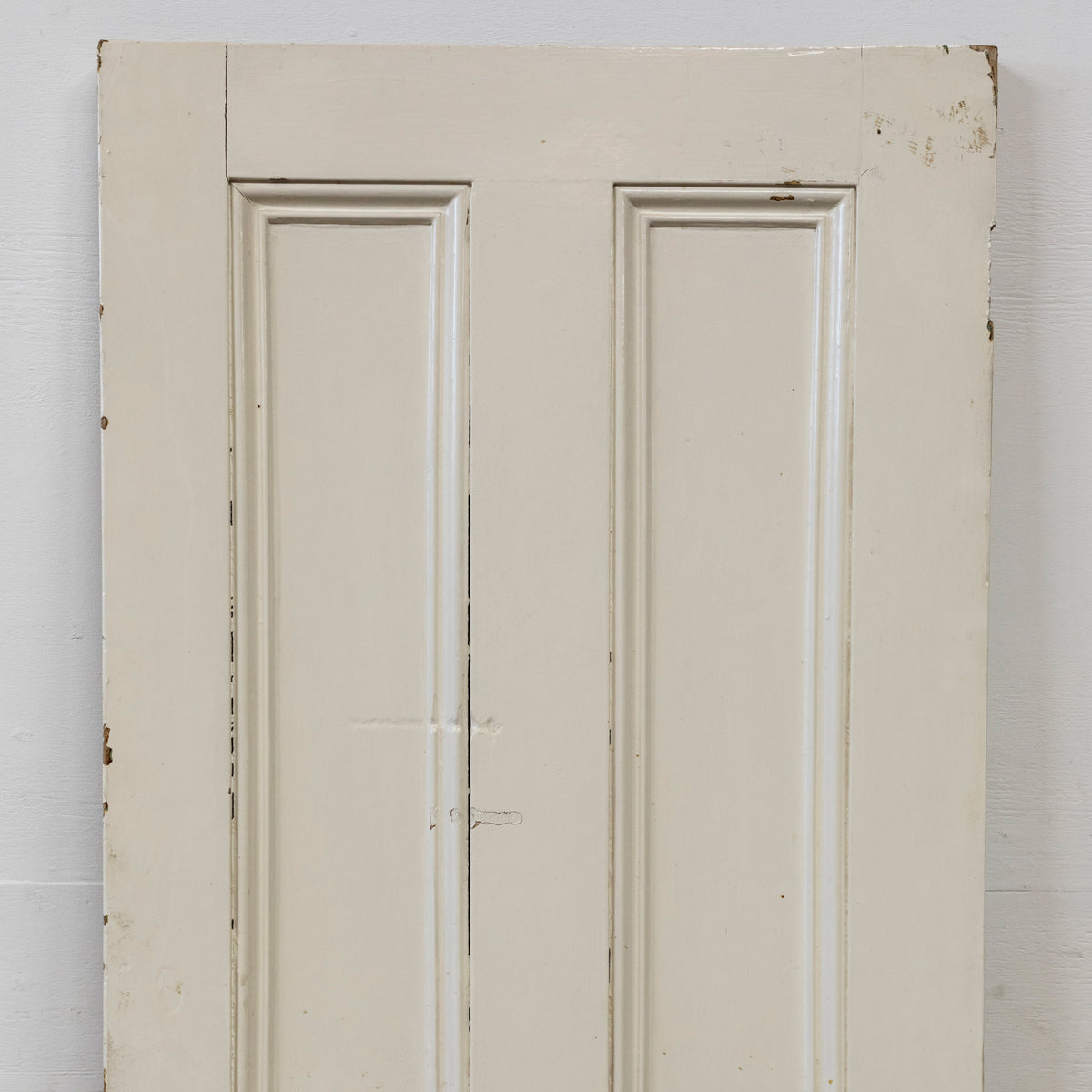 Antique Reclaimed Victorian 4 Panel Door - 194.5cm x 75cm | The Architectural Forum