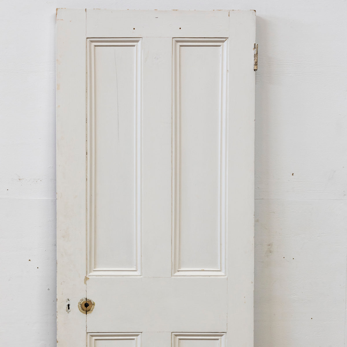 Antique Reclaimed Victorian 4 Panel Door - 200cm x 81cm | The Architectural Forum