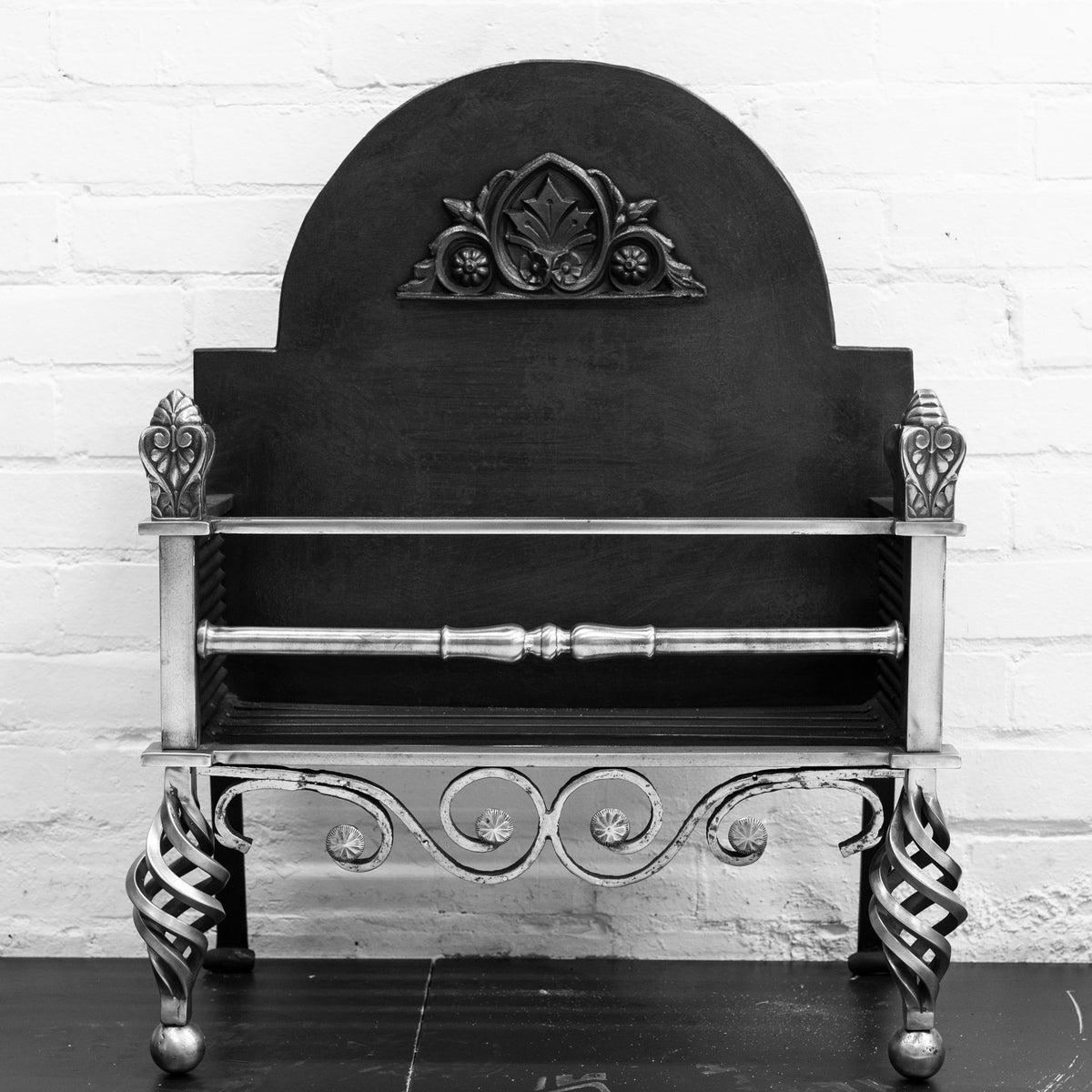 Antique Reclaimed Fire Basket | The Architectural Forum