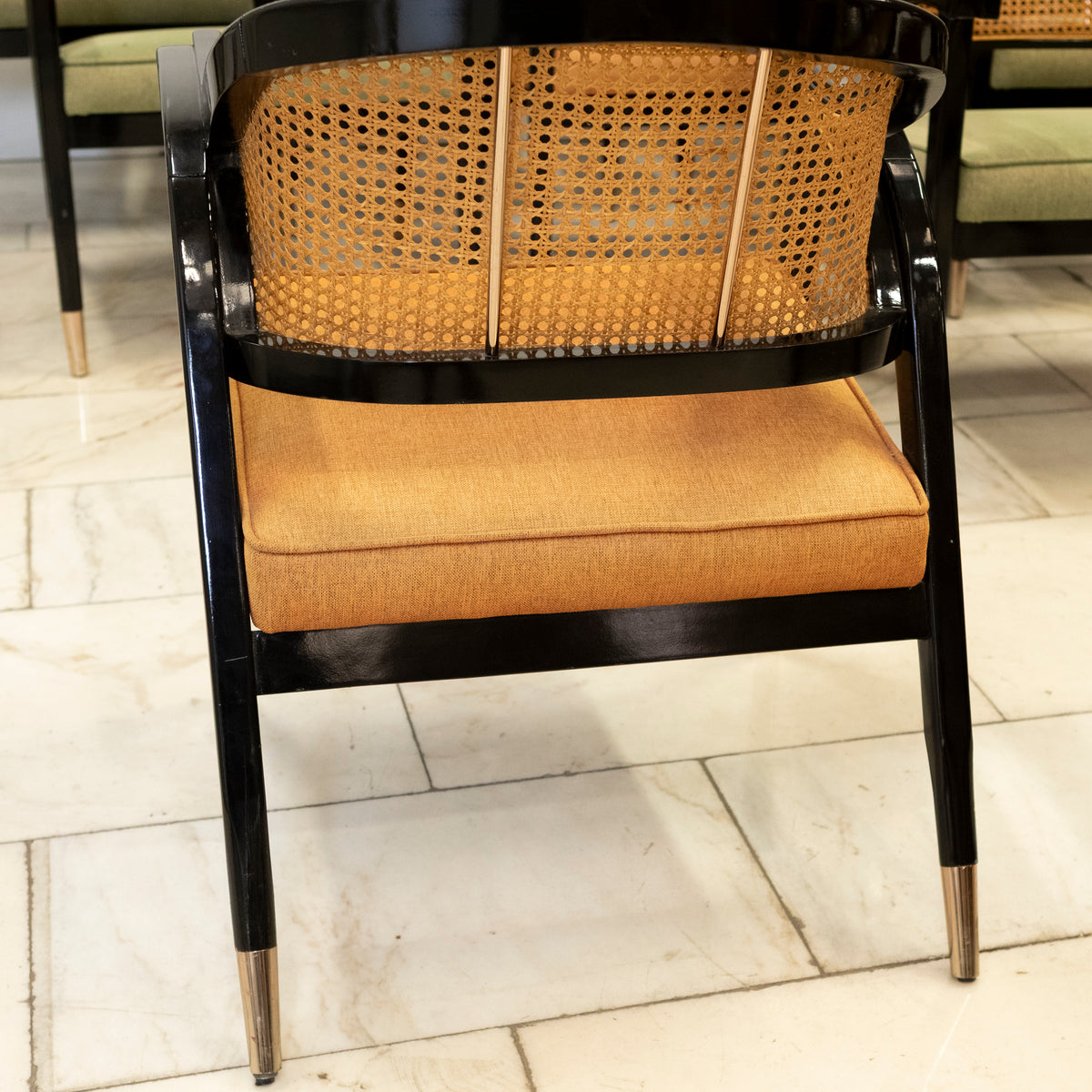 Reclaimed Set of 10 Mid Century Inspired Dining Chairs | Edward Wormley | The Architectural Forum