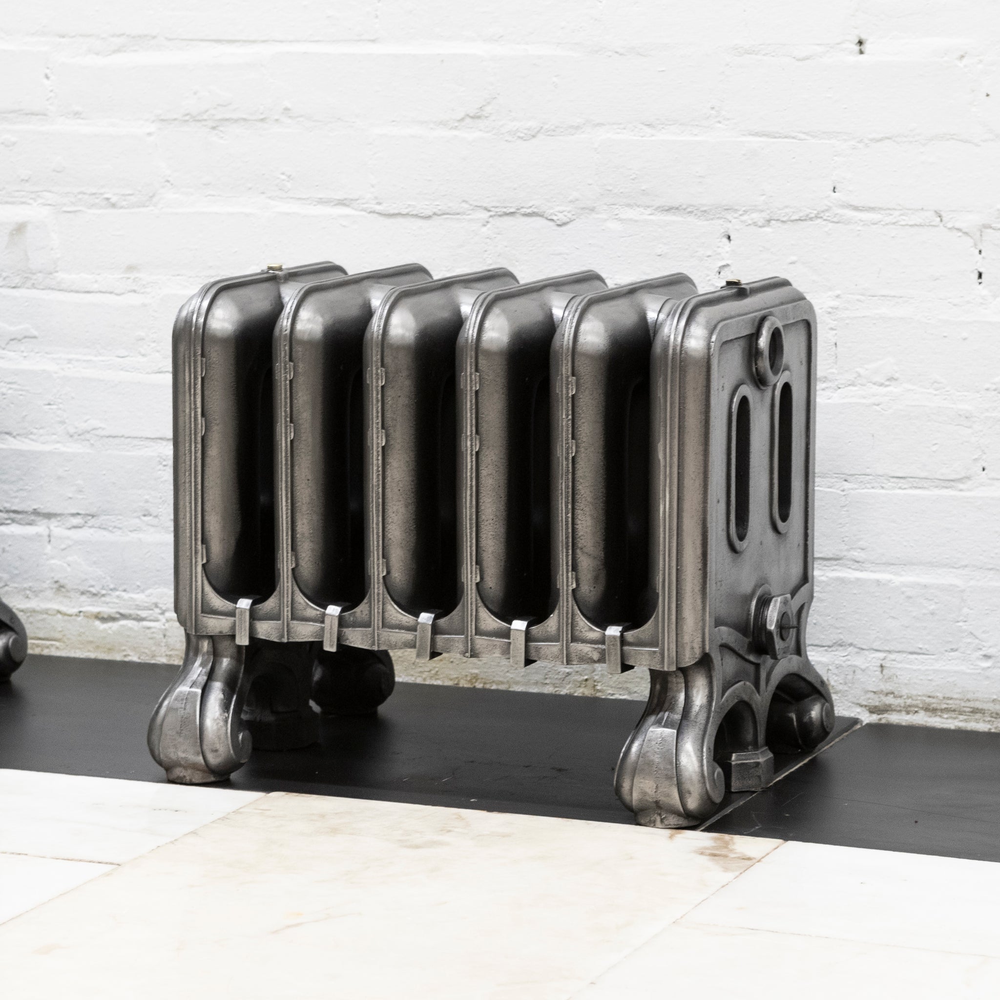 Rare Antique Hand Polished Cast Iron Radiator | 6 Sections - The ...