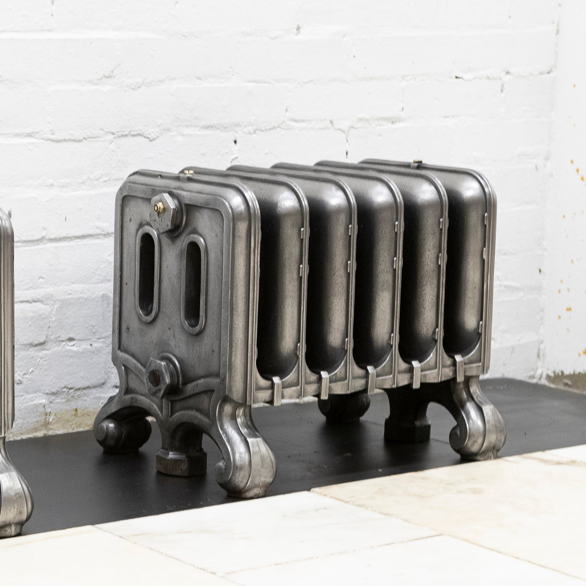 Rare Antique Hand Polished Cast Iron Radiator | 6 Sections - The ...