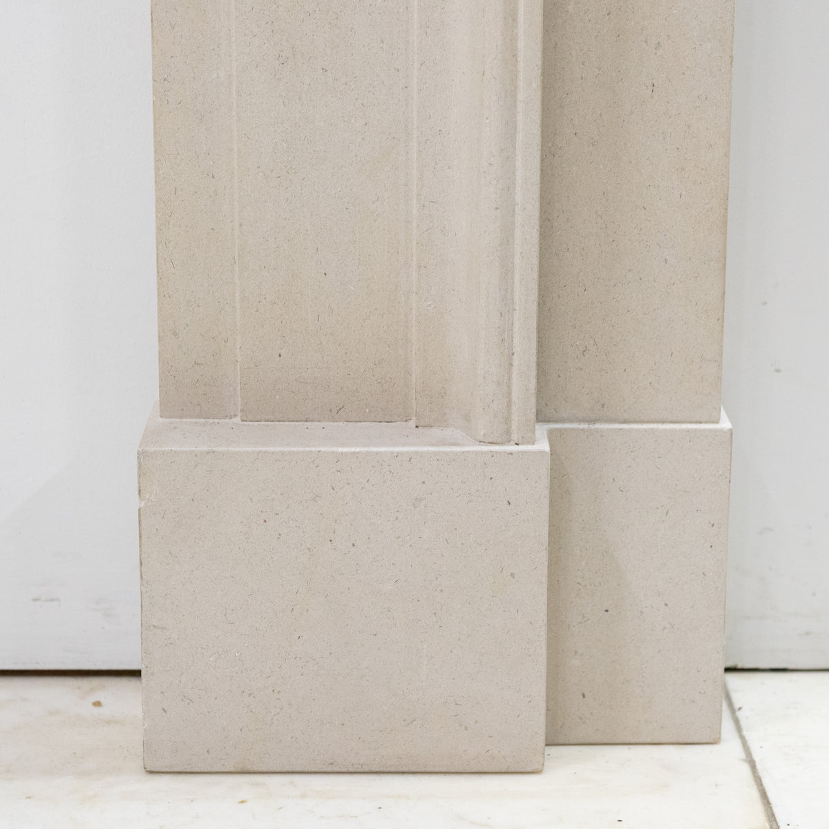 Reclaimed Carved Stone Baroque Chimneypiece