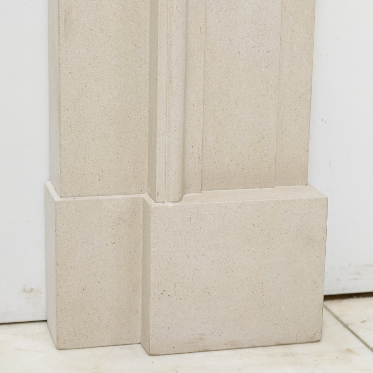 Reclaimed Carved Stone Baroque Chimneypiece
