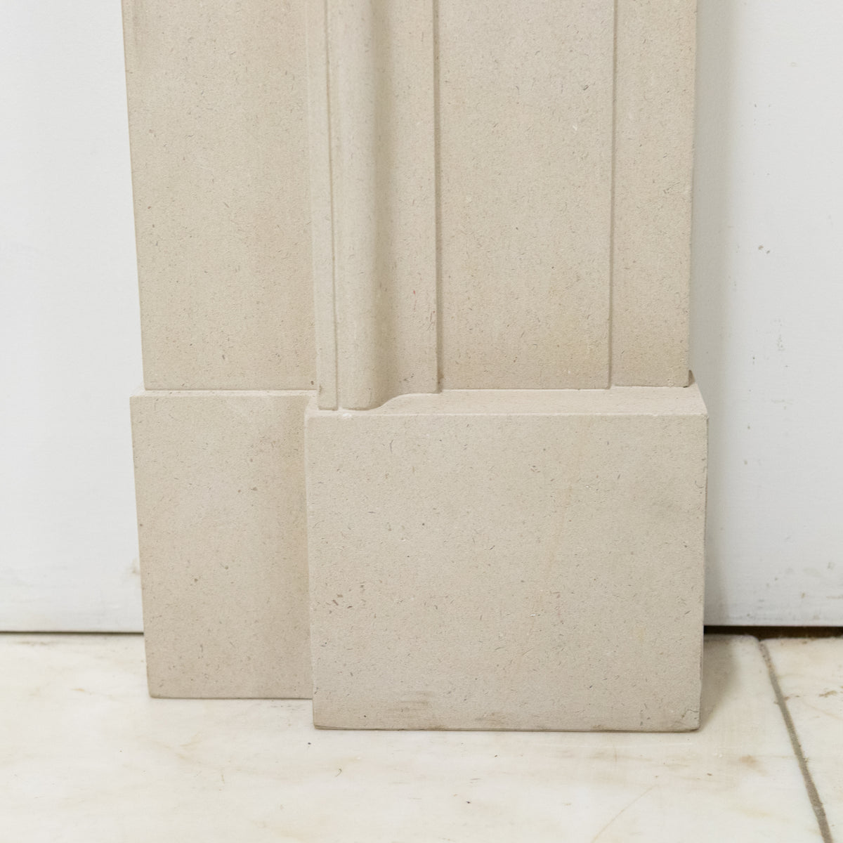 Reclaimed Carved Stone Baroque Chimneypiece