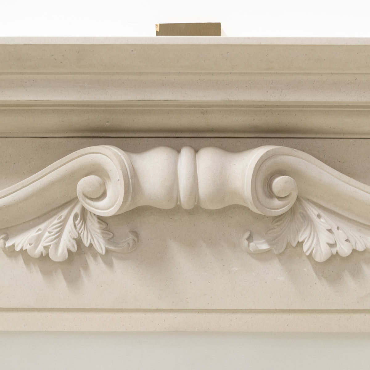 Reclaimed Carved Stone Baroque Chimneypiece