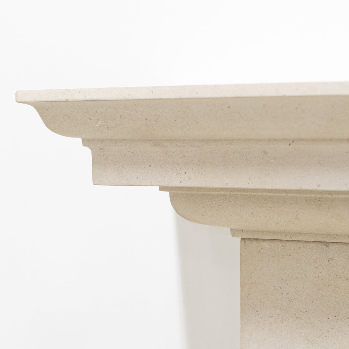 Reclaimed Carved Stone Baroque Chimneypiece