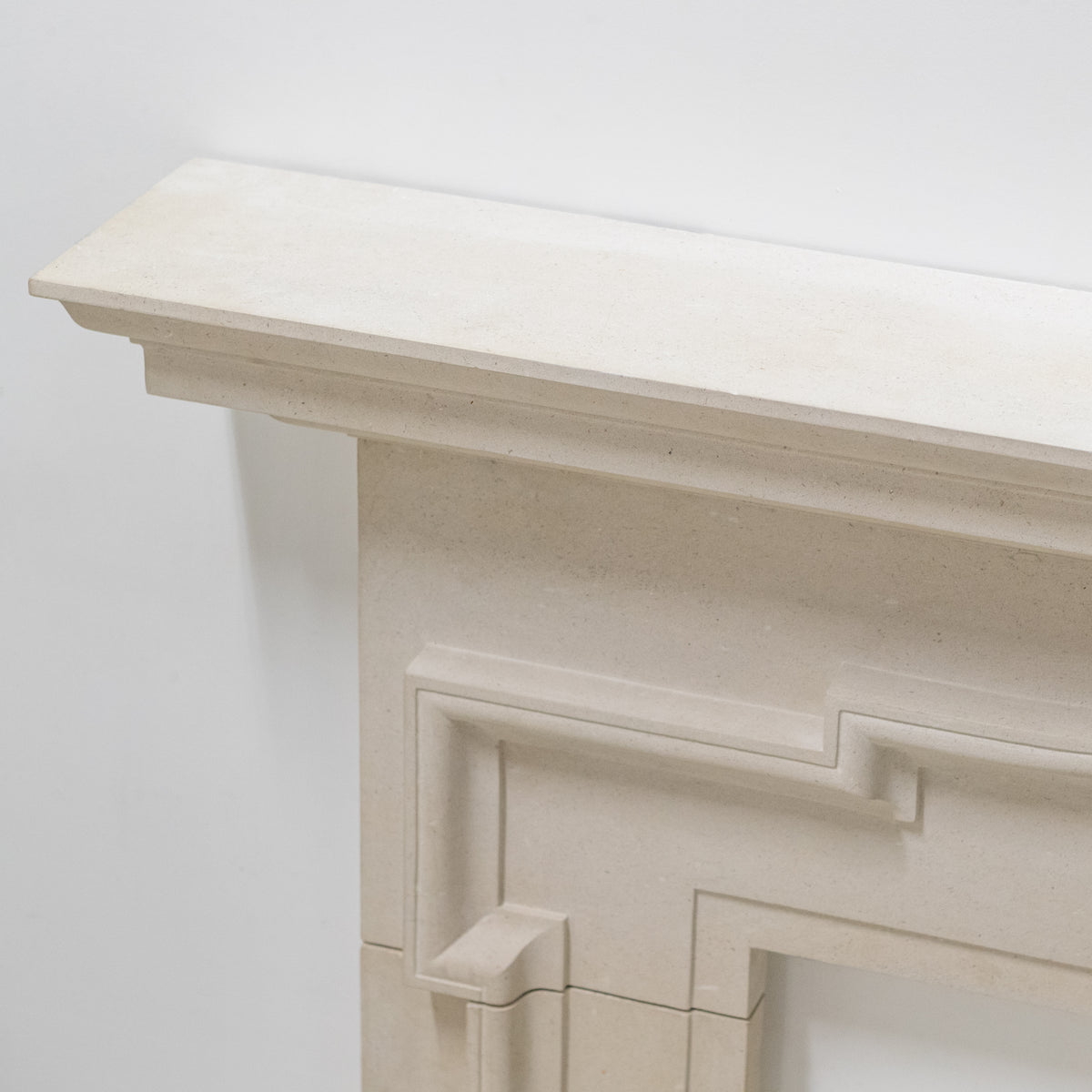 Reclaimed Carved Stone Baroque Chimneypiece