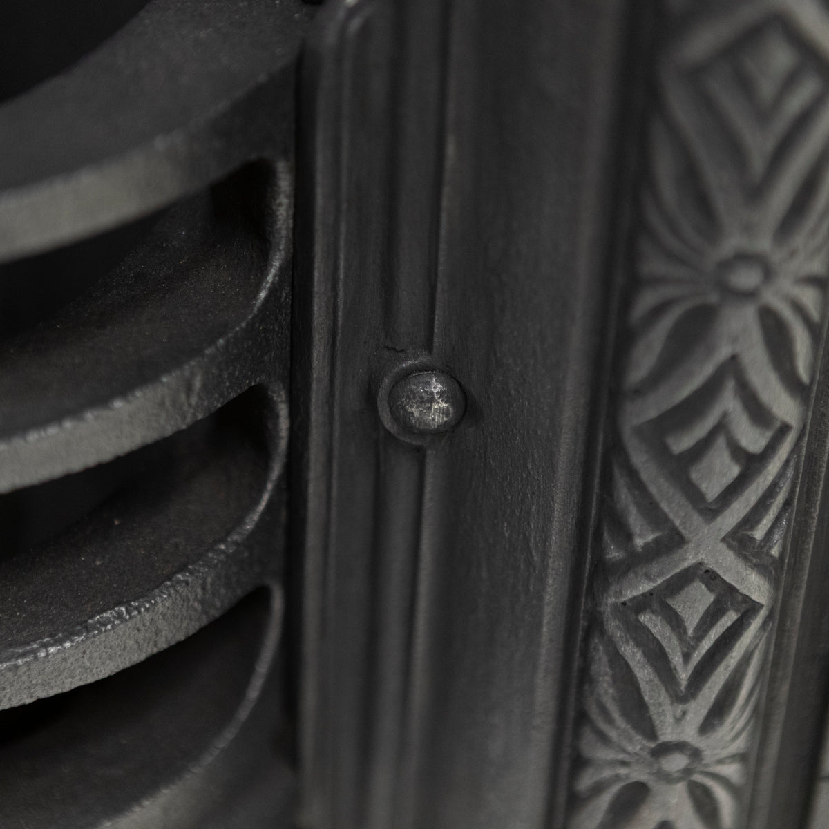 Antique Victorian Cast Iron Insert