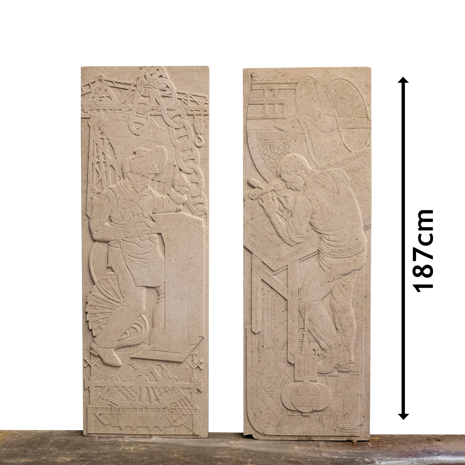 Large Portland Stone Carved Plaques | The Architectural Forum