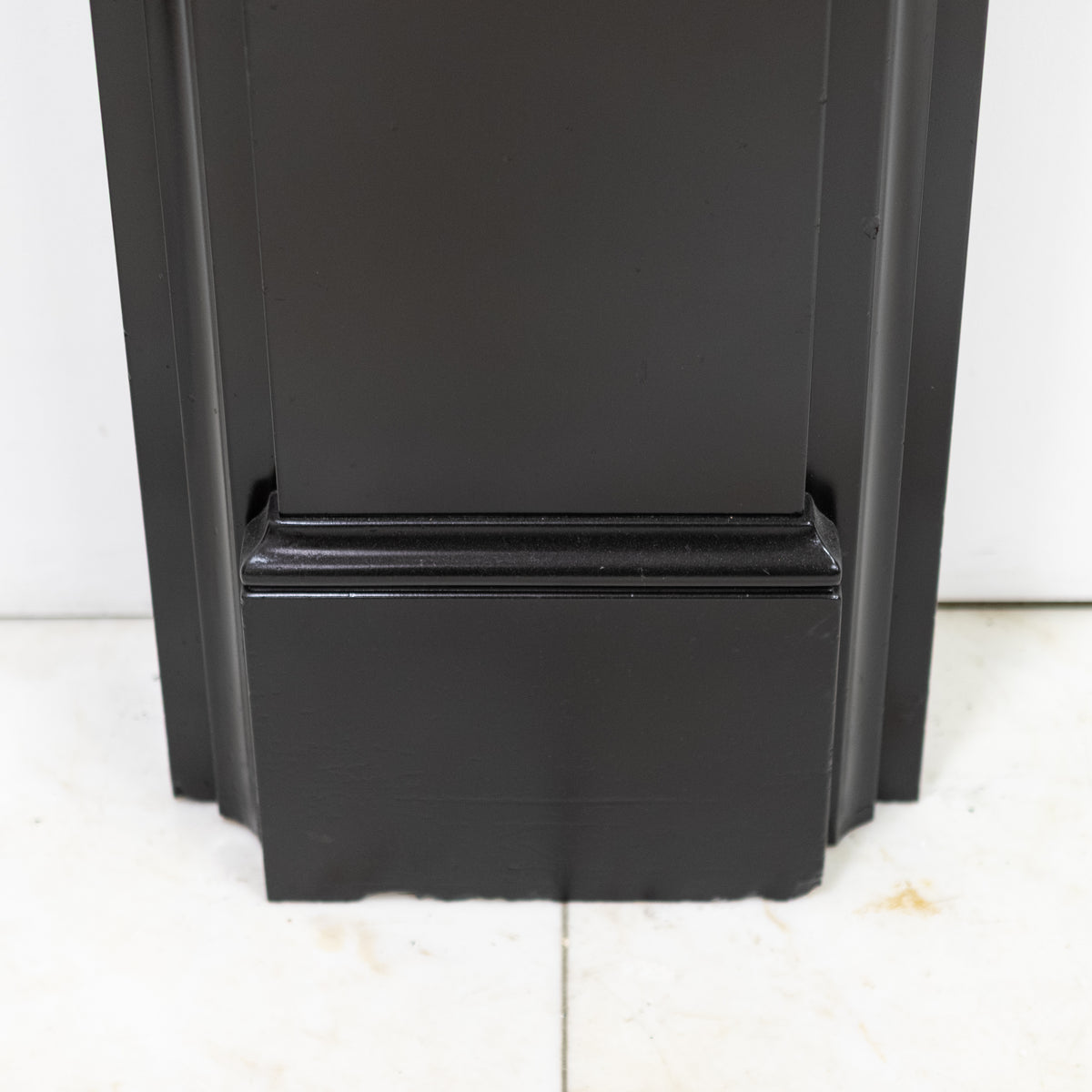 Monumental Antique Victorian Slate Fireplace Surround With Corbels | The Architectural Forum