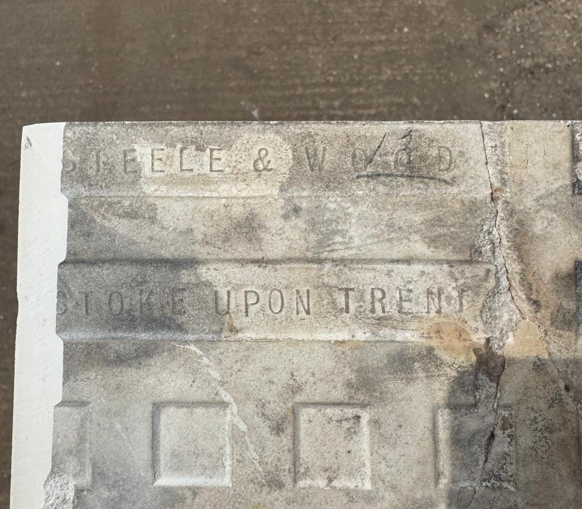 Antique Fireplace Insert with Tiled Arched Opening | Steele & Wood Tiles | The Architectural Forum