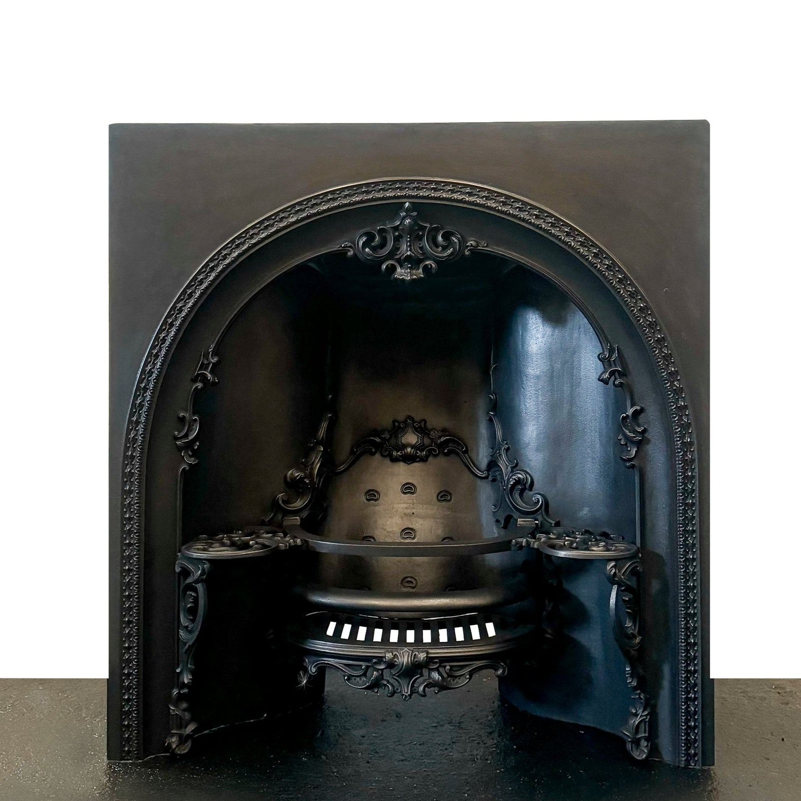 Antique Early Victorian Cast Iron Arched Insert | The Architectural Forum