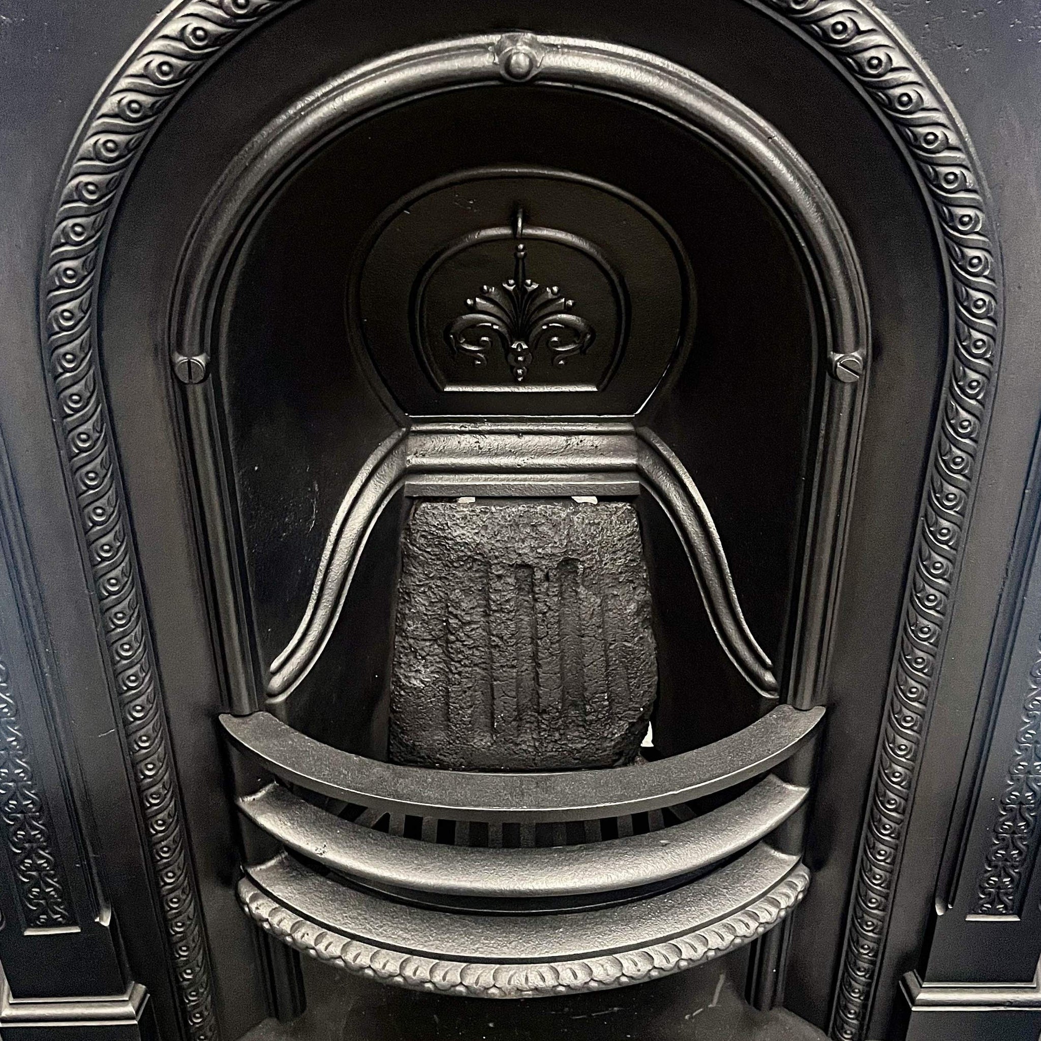 Antique Victorian Cast Iron Combination Fireplace - The Architectural Forum
