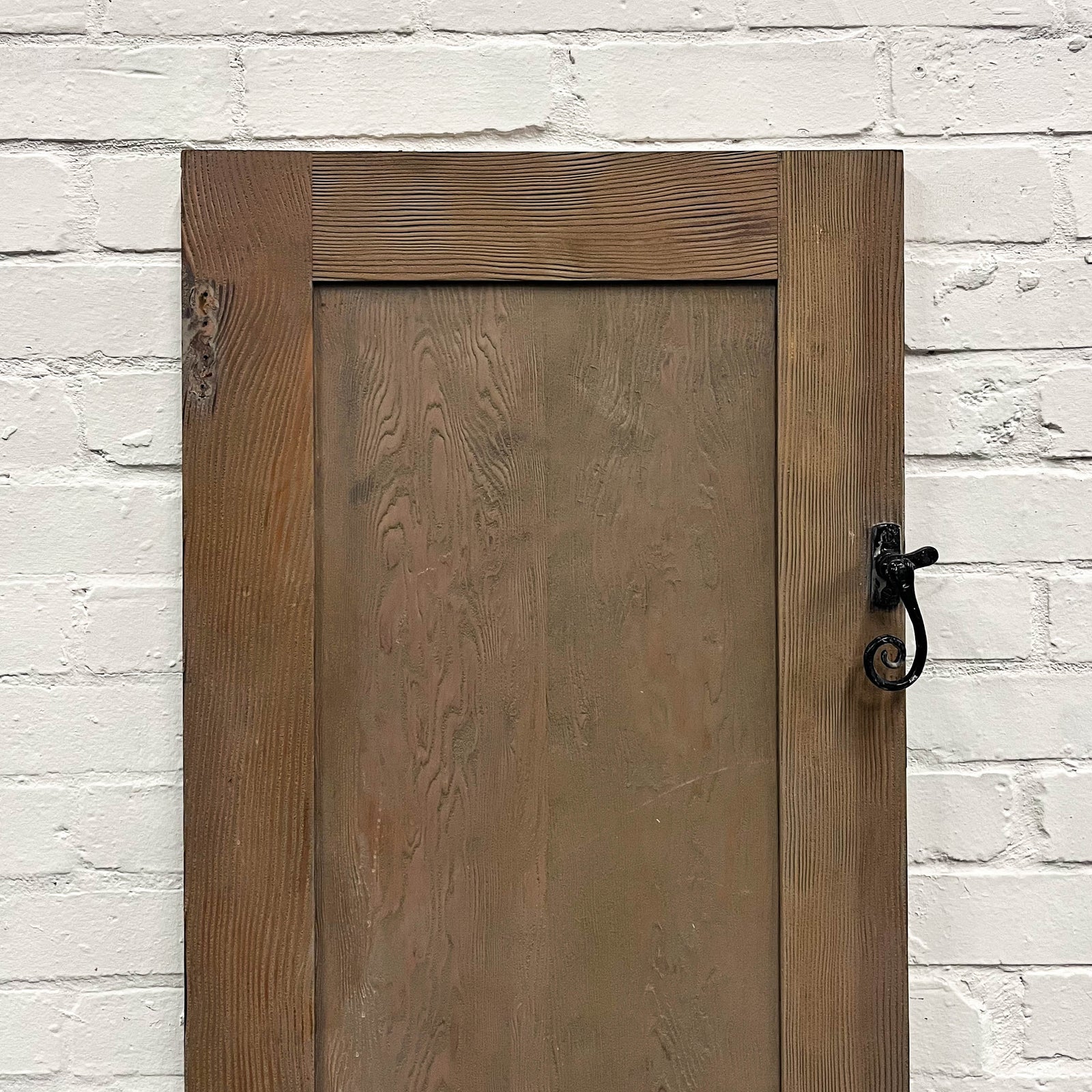 Antique Victorian Pine Cupboard Door - 127cm x 49.5cm | The Architectural Forum