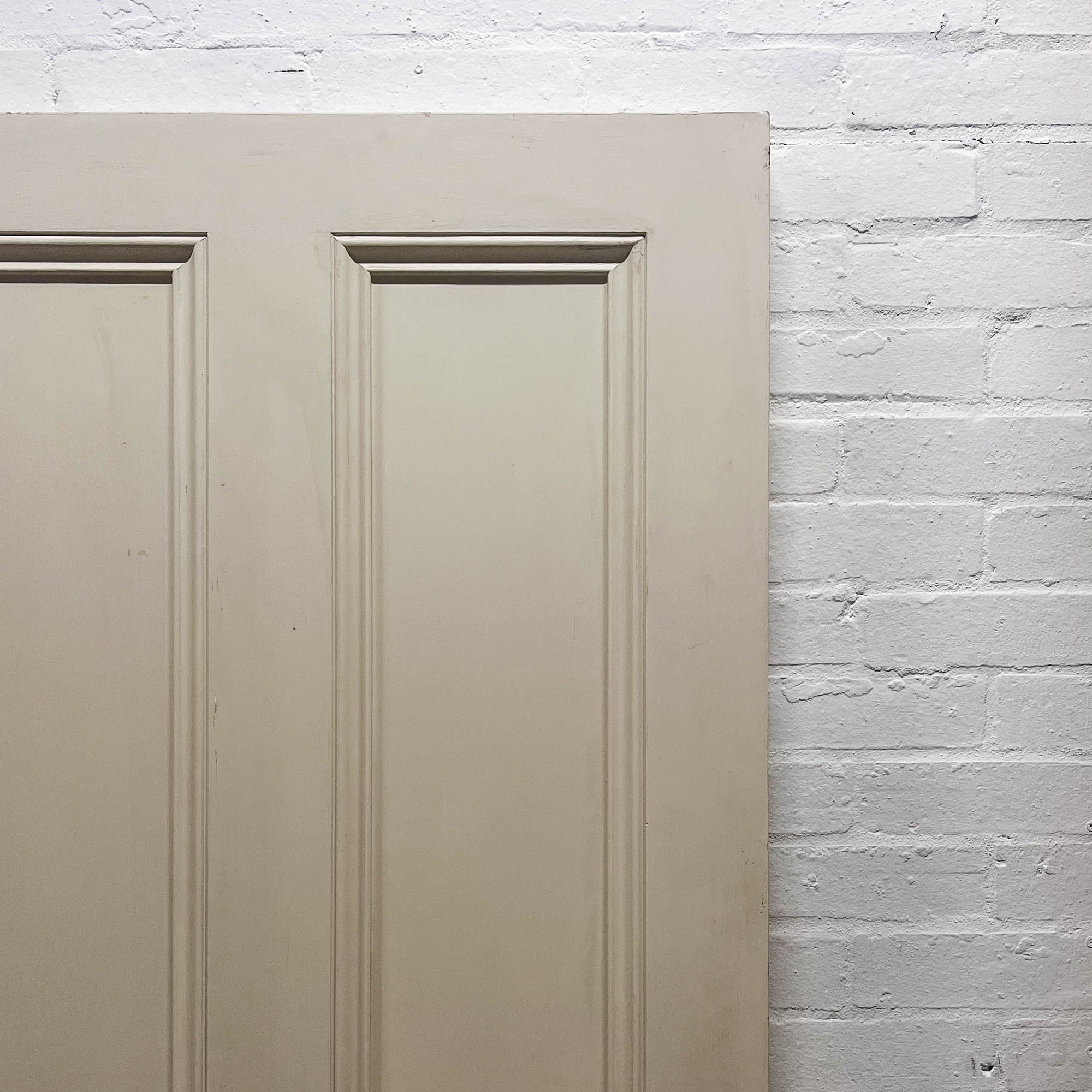 Victorian 4 Panel Antique Door - 201.5cm x 81cm | The Architectural Forum