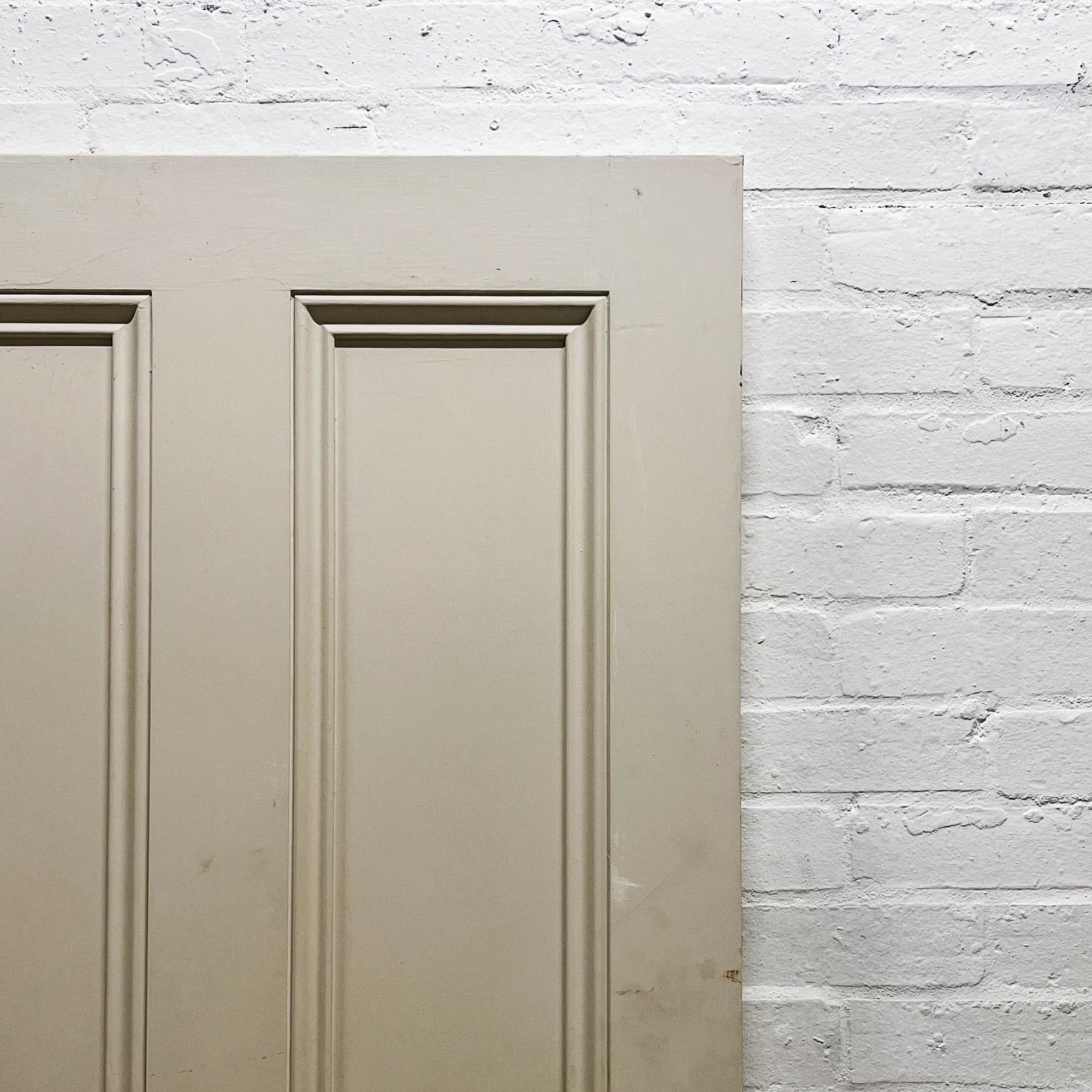 Victorian 4 Panel Antique Door - 204cm x 75.5cm | The Architectural Forum
